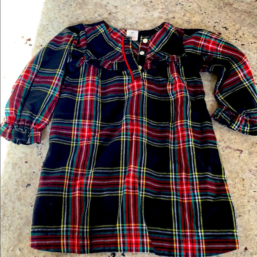 JCrew Toddler Tartan Nightgown 3T